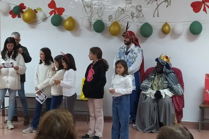 Los niños y niñas de Tordillos han entregado sus cartas al rey Baltasar