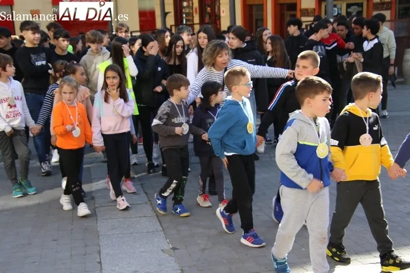 Foto 5 - Centros educativos de Alba de Tormes se suman al D&iacute;a Escolar de la No Violencia y la Paz