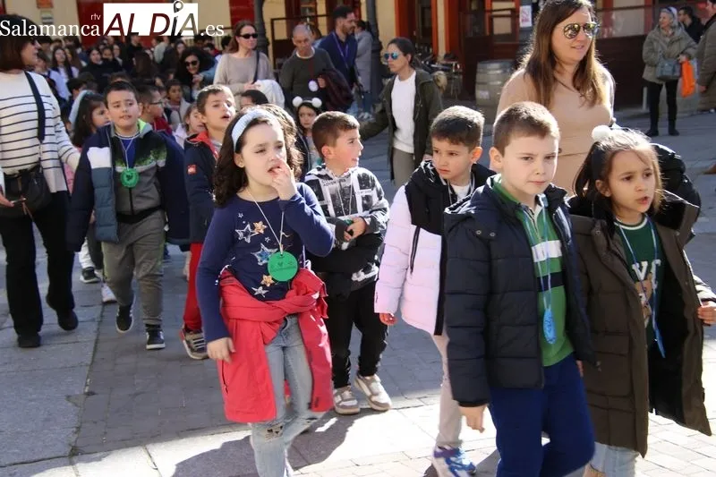 Foto 4 - Centros educativos de Alba de Tormes se suman al D&iacute;a Escolar de la No Violencia y la Paz