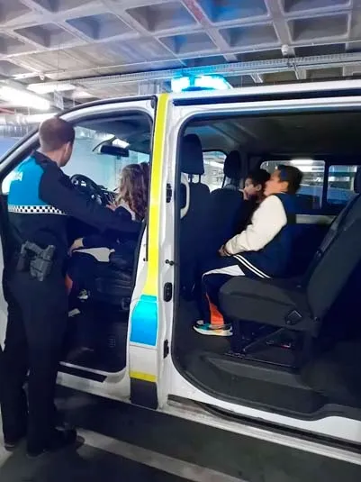 Alumnos del Colegio Antonio Machado conocen en primera persona el trabajo de la Policía Local