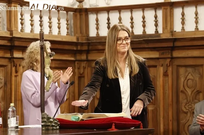 Toma de Posesión de los vicerrectores, secretaria general y decanos de la Universidad Pontificia de Salamanca | FOTOS: David Sañudo 