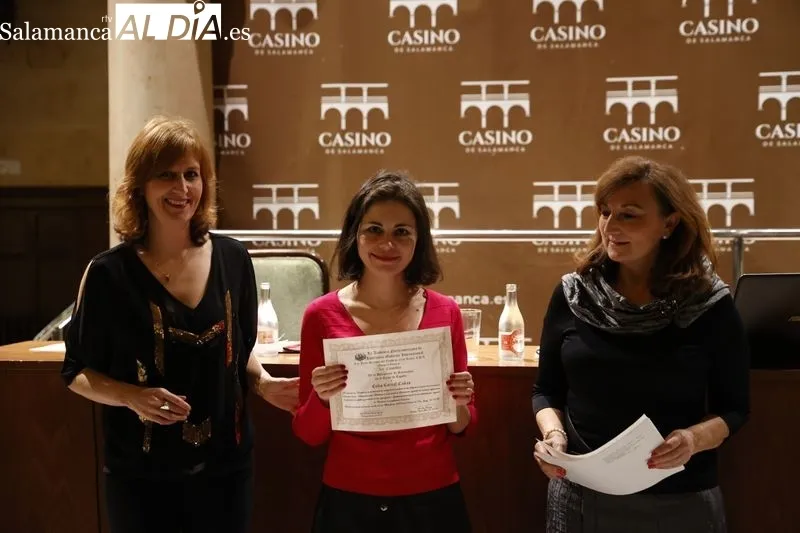 'Una Salamanca para contar', recital poético en el Casino de Salamanca. Fotos: David Sañudo