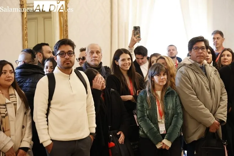 El alcalde recibe a participantes en la LII edición de los Cursos de Especialización en Derecho | FOTOS: David Sañudo 
