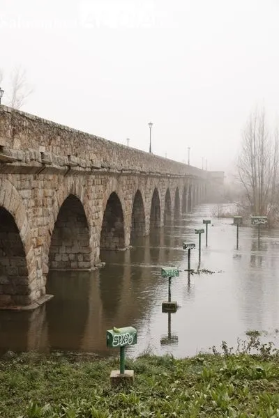 Así luce el Río Tormes a su paso por Salamanca | FOTOS: David Sañudo 