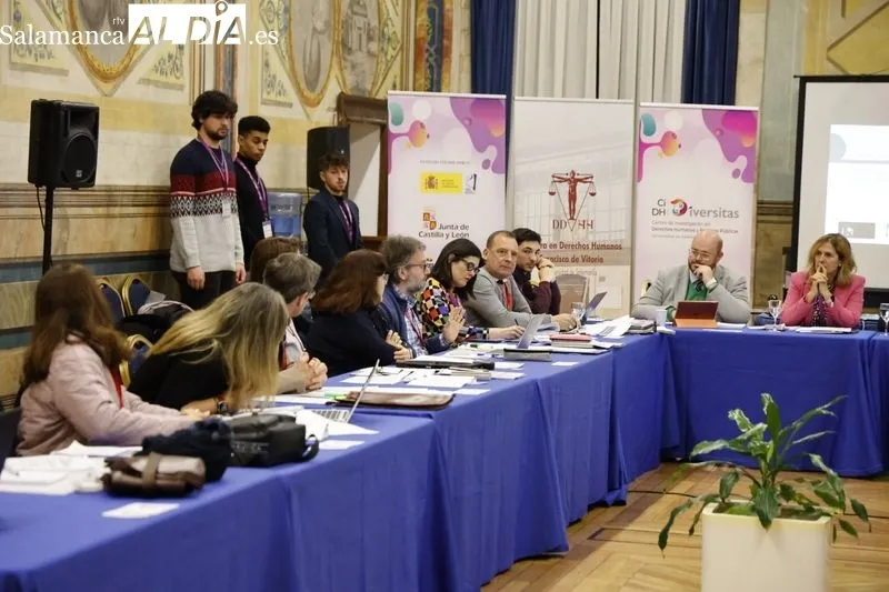 Expertos se reúnen en Salamanca para la validación hablar sobre el Pacto Mundial para la Migración | FOTOS: David Sañudo 