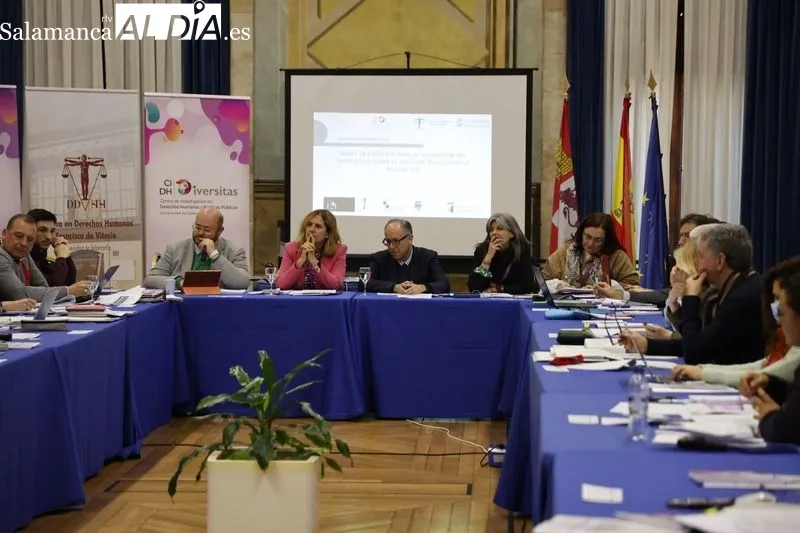 Expertos se reúnen en Salamanca para la validación hablar sobre el Pacto Mundial para la Migración | FOTOS: David Sañudo 