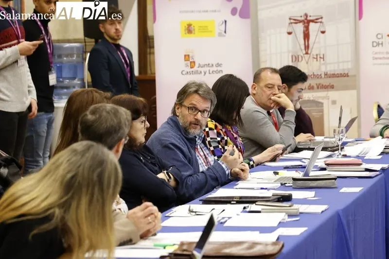 Expertos se reúnen en Salamanca para la validación hablar sobre el Pacto Mundial para la Migración | FOTOS: David Sañudo 