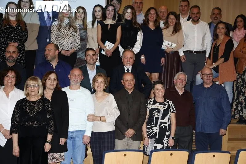 Homenaje de ANPE Salamanca a los maestros y profesores jubilados y bienvenida a los nuevos docentes. Fotos: David Sañudo