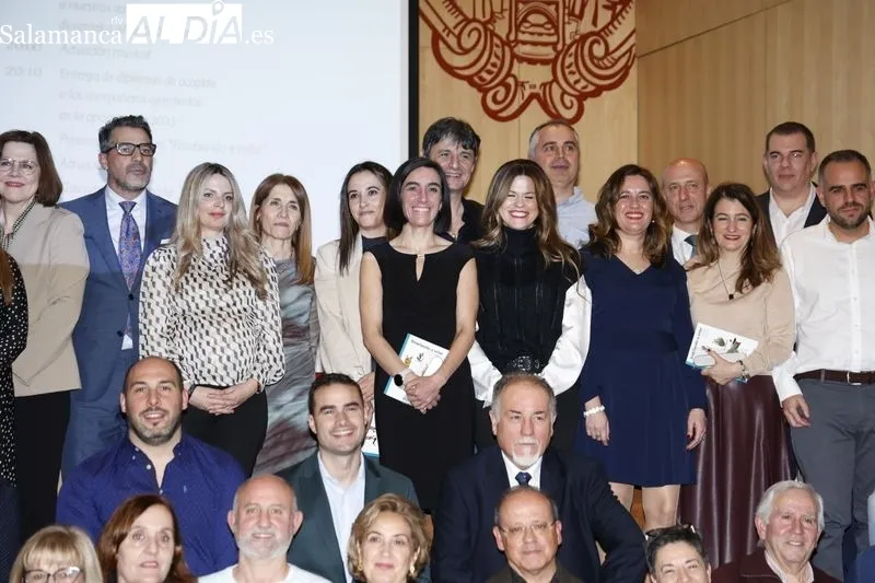 Homenaje de ANPE Salamanca a los maestros y profesores jubilados y bienvenida a los nuevos docentes. Fotos: David Sañudo