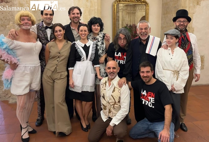 La Lengua Teatro tras estrenar 'Puntila' el pasado mes de noviembre en El Liceo de Salamanca