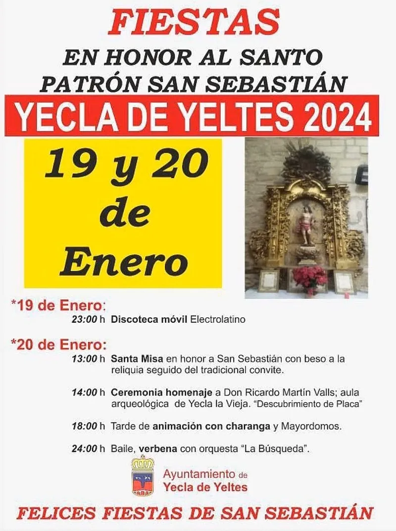 Foto 2 - Yecla de Yeltes homenajear&aacute; por San Sebasti&aacute;n al profesor Ricardo Mart&iacute;n Valls