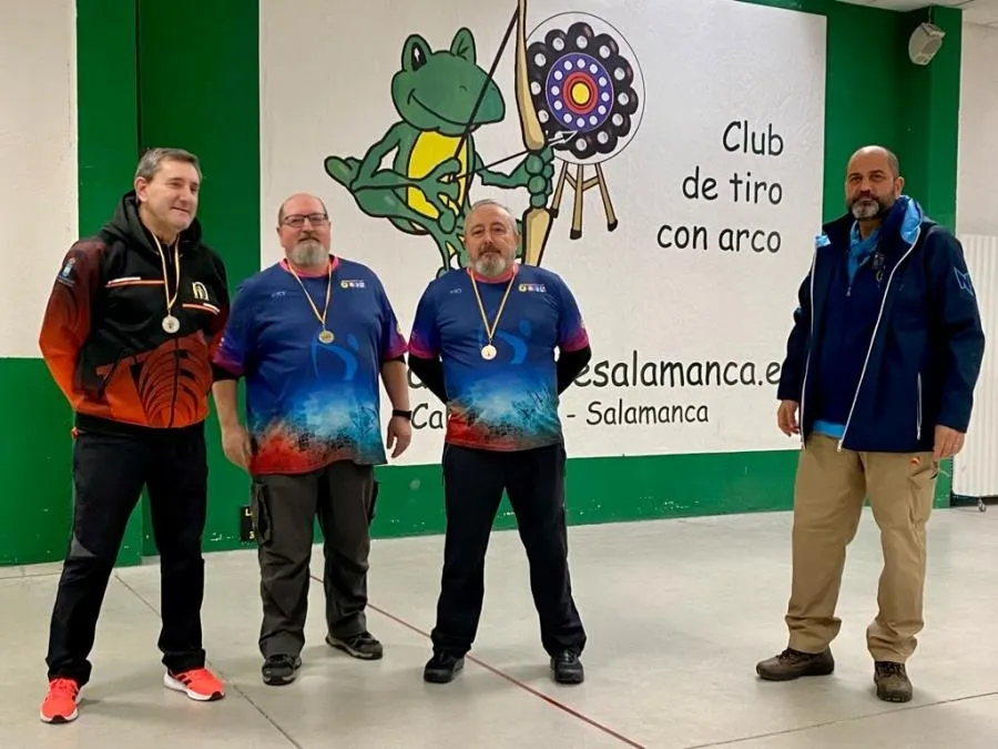Foto 3 - Jos&eacute; Prieto y Jes&uacute;s Marcos suben al podio en el Provincial de Tiro con Arco