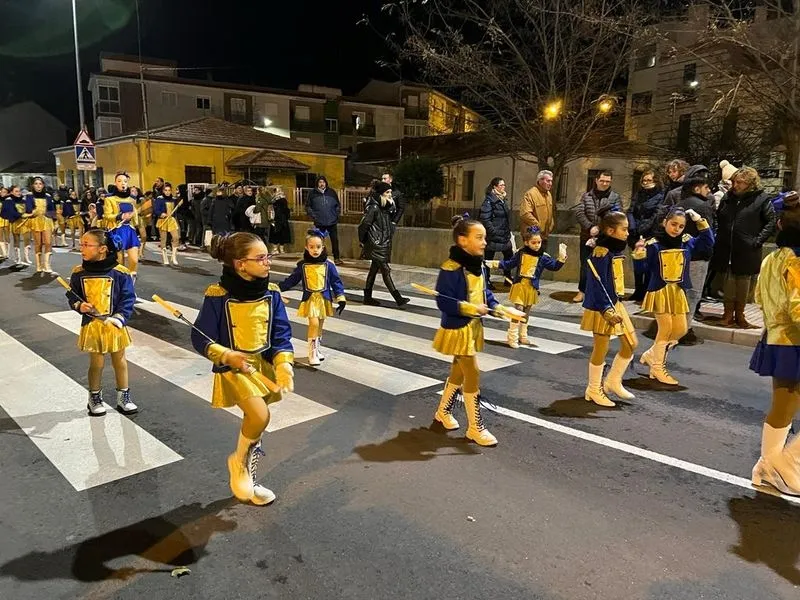 Cabalgata de los Reyes Magos en Carbajosa de la Sagrada. 