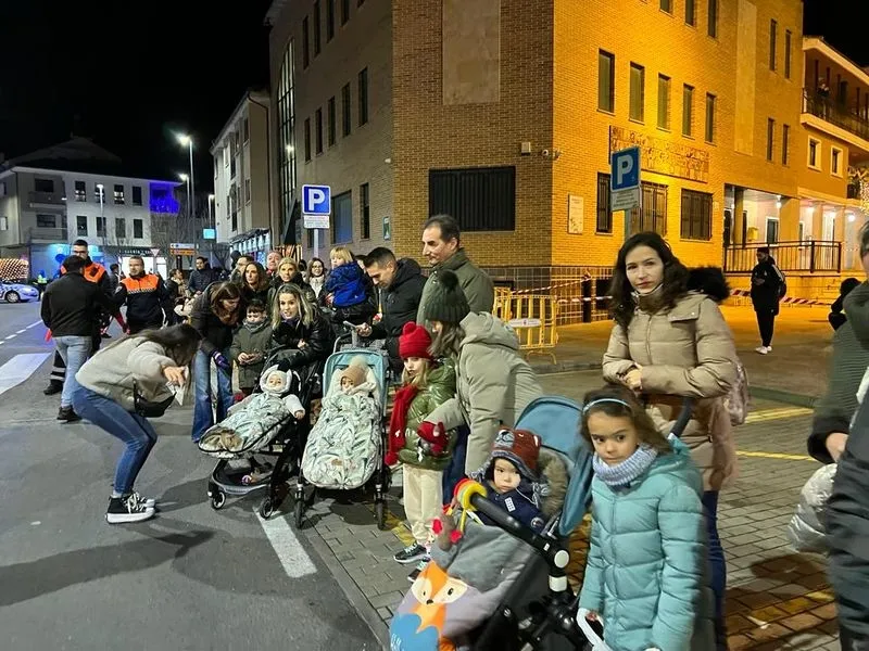 Cabalgata de los Reyes Magos en Carbajosa de la Sagrada. 