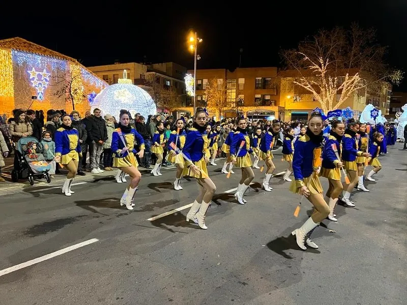 Cabalgata de los Reyes Magos en Carbajosa de la Sagrada. 