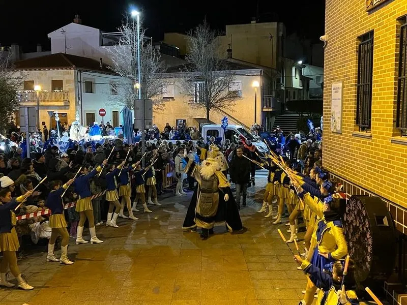 Cabalgata de los Reyes Magos en Carbajosa de la Sagrada. 