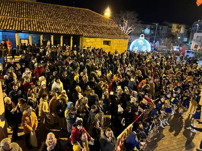 Cabalgata de los Reyes Magos en Carbajosa de la Sagrada. 