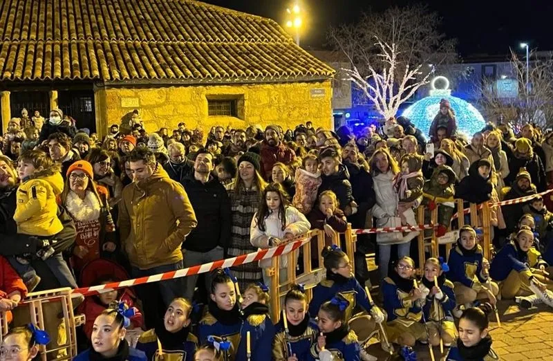 Cabalgata de los Reyes Magos en Carbajosa de la Sagrada. 