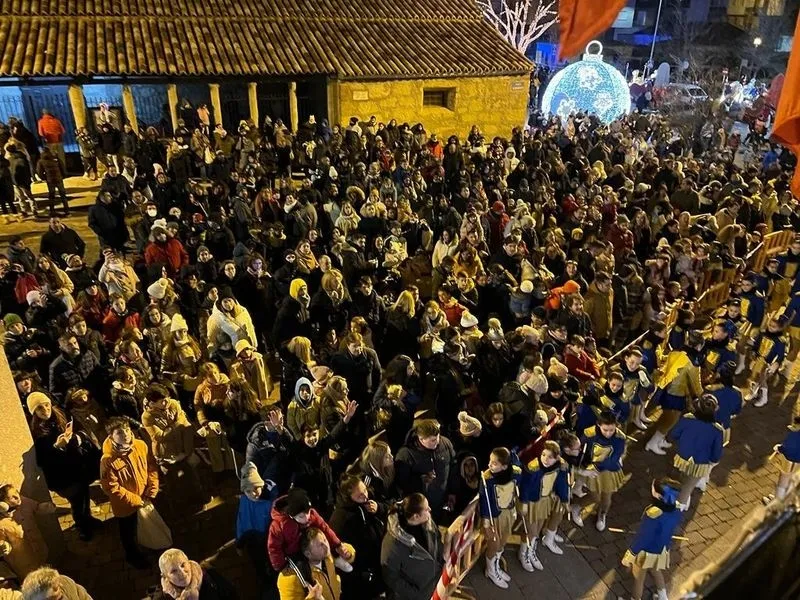 Cabalgata de los Reyes Magos en Carbajosa de la Sagrada. 