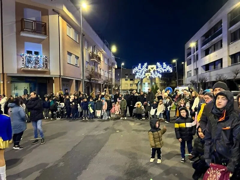 Cabalgata de los Reyes Magos en Carbajosa de la Sagrada. 