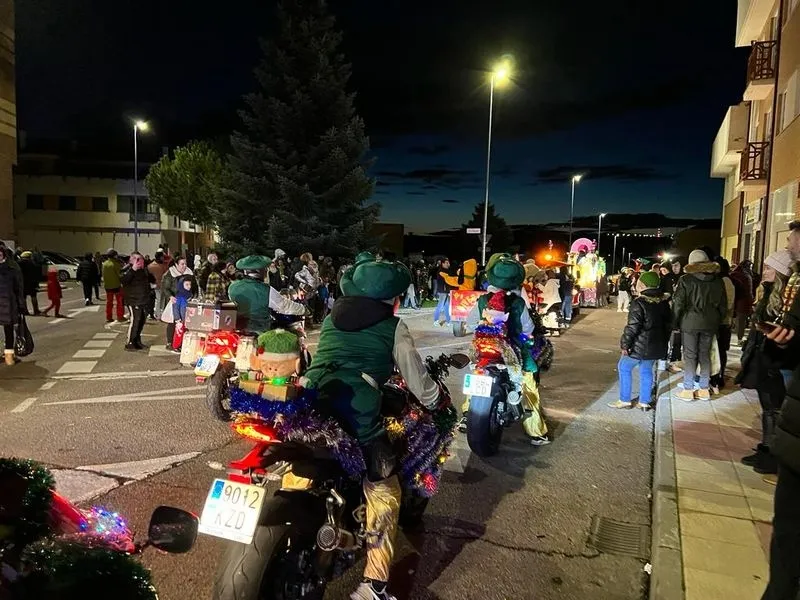 Cabalgata de los Reyes Magos en Carbajosa de la Sagrada. 
