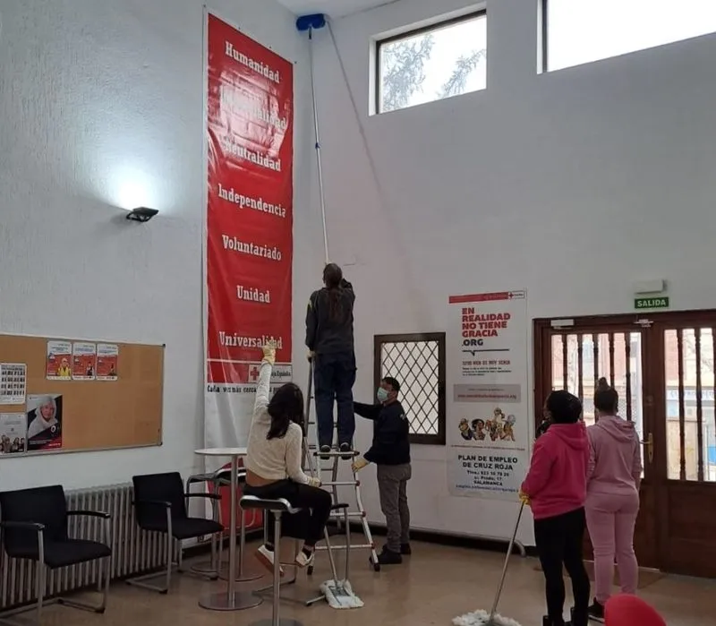 Foto 2 - Cruz Roja Salamanca inicia nuevos cursos de cualificaci&oacute;n profesional para desempleados