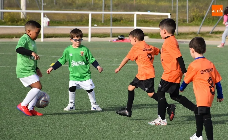 Foto 10 - El Ciudad Rodrigo CF da el pitido inicial a su novedosa Liga Comarcal Prebenjam&iacute;n