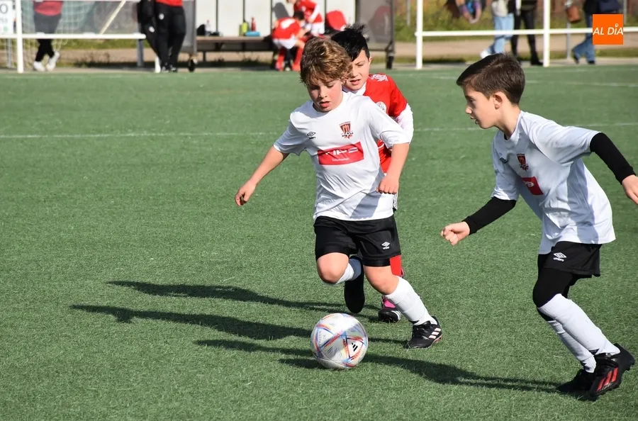 Foto 5 - Doblete de c&oacute;modas victorias del Prebenjam&iacute;n y el Infantil del Ciudad Rodrigo