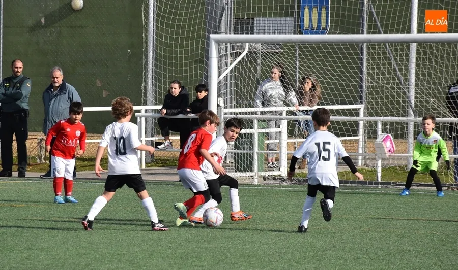 Foto 7 - Doblete de c&oacute;modas victorias del Prebenjam&iacute;n y el Infantil del Ciudad Rodrigo