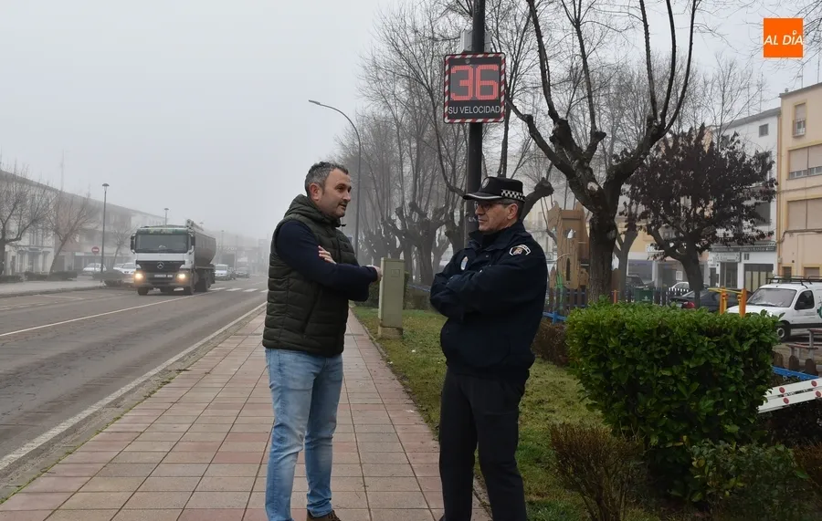 Foto 8 - Instalado un radar &lsquo;pedag&oacute;gico&rsquo; en la Avenida de Salamanca