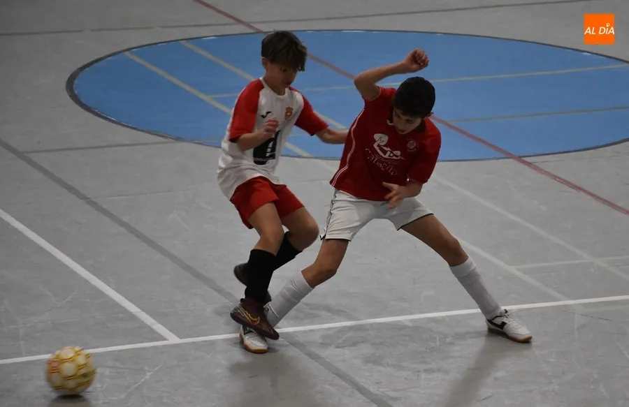 Foto 2 - El III Infantil estrena con una rotunda goleada el a&ntilde;o deportivo de los equipos mirobrigenses