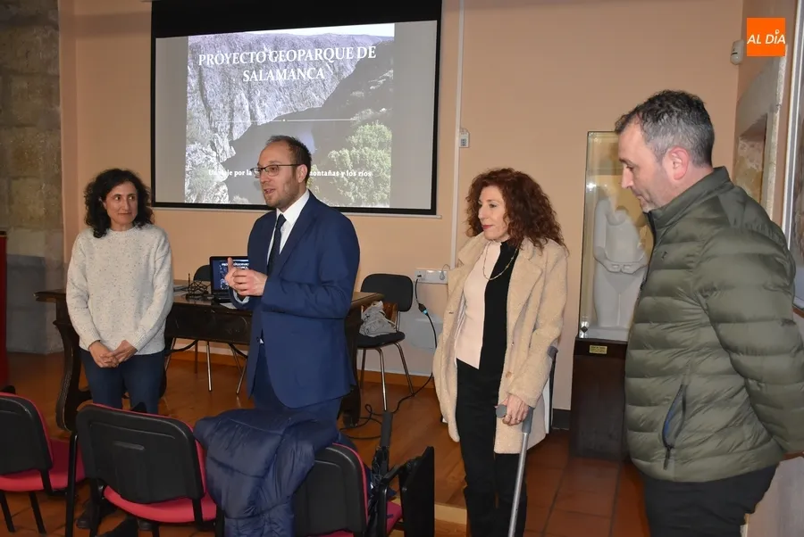Foto 3 - Mir&oacute;briga alberga un nuevo encuentro en torno al proyecto del Geoparque de la provincia