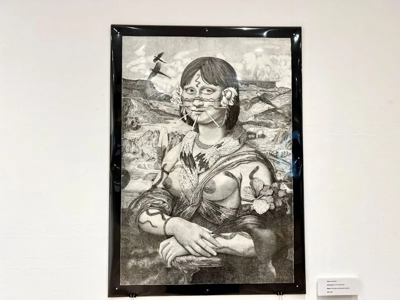 Exposición 'Un Nuevo Punto y Sigo' de Judamogu, en El Tormes. Foto El Tormes