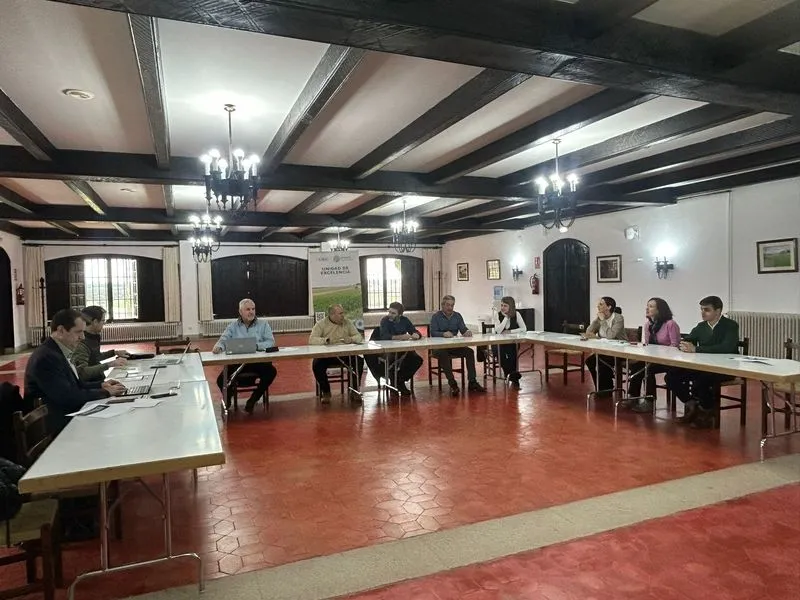 Expertos en innovación agraria de Reino Unido visitan dos fincas salmantinas