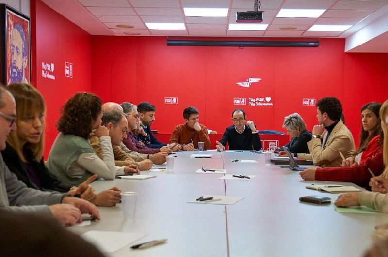 Reunión de la Ejecutiva Provincial del PSOE. Foto PSOE