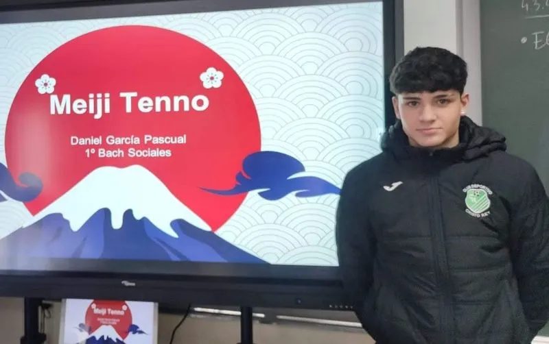 Ejercicio de los grandes personajes del siglo XIX en el colegio San Juan Bosco