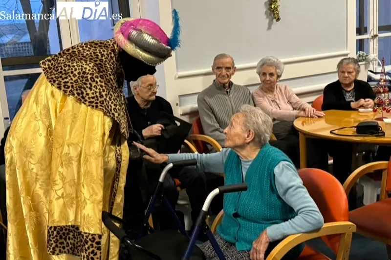 Los Reyes Magos han visitado la residencia Sagrado Corazón