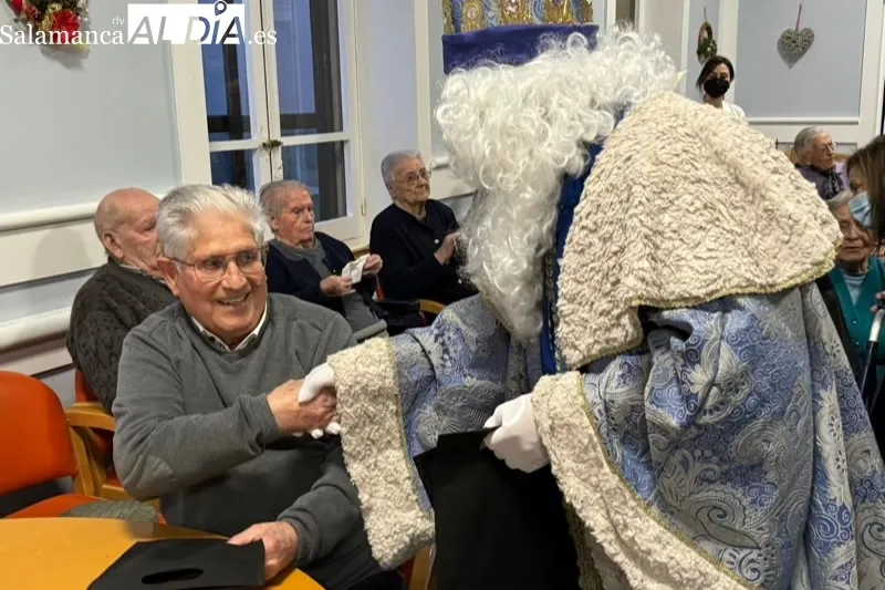 Los Reyes Magos han visitado la residencia Sagrado Corazón