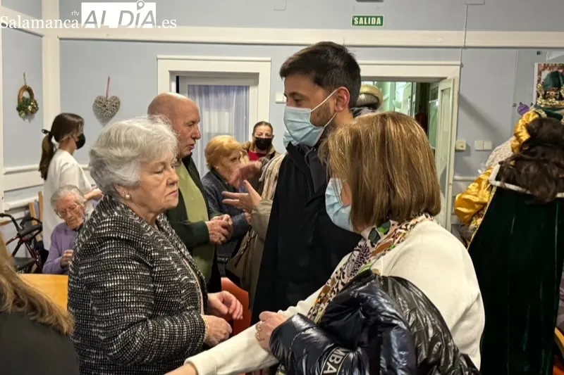 Los Reyes Magos han visitado la residencia Sagrado Corazón