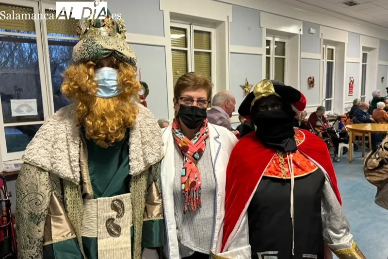 Los Reyes Magos han visitado la residencia Sagrado Corazón
