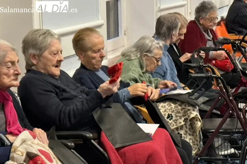 Los Reyes Magos han visitado la residencia Sagrado Corazón