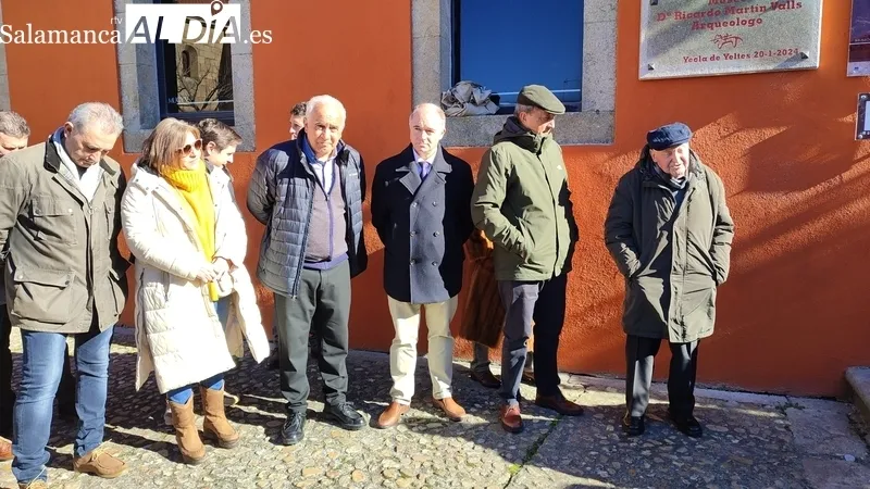 Fiesta de San Sebastián en Yecla de Yeltes y homenaje al arqueólogo Ricardo Martín Valls / CORRAL