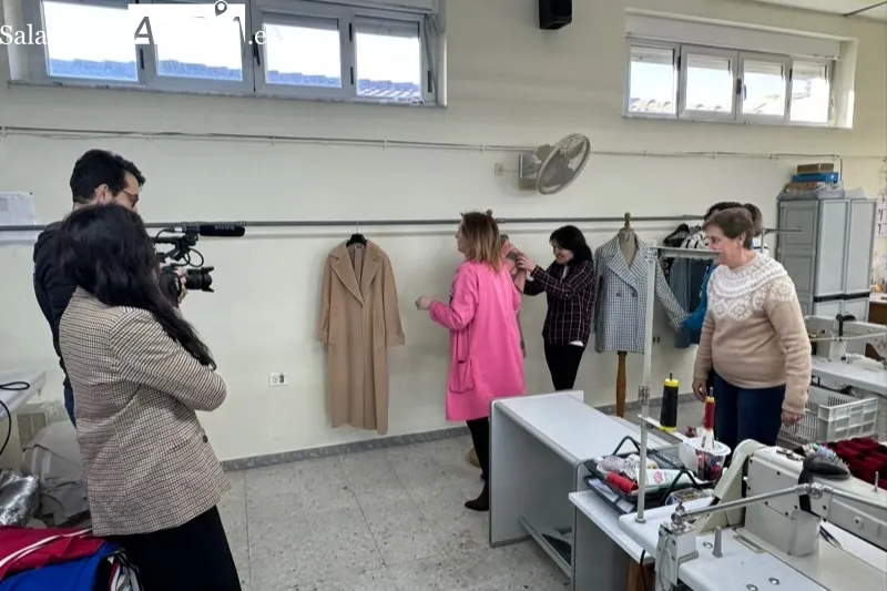 El programa ‘Aquí hay trabajo’ de La 2 de TVE visitaba la cooperativa Macotextil de Macotera