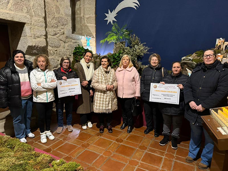1200 euros recaudados en la primera rosconada solidaria de Béjar