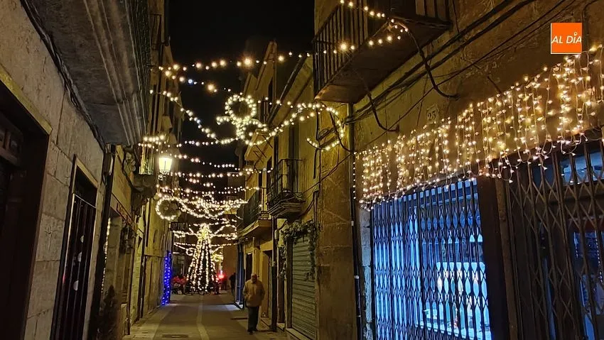 CiIudad Rodrigo iluminación navideña