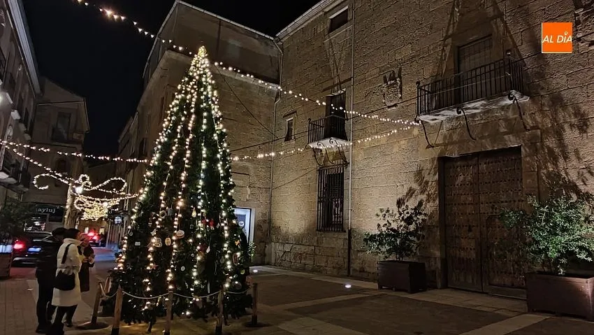 CiIudad Rodrigo iluminación navideña