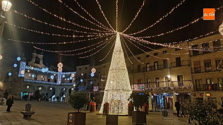 CiIudad Rodrigo iluminación navideña