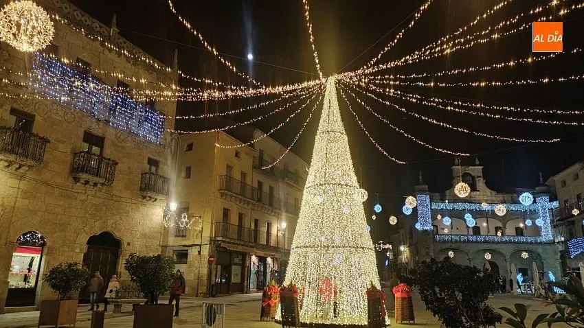CiIudad Rodrigo iluminación navideña