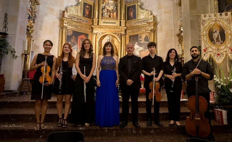 Orquesta Euroamericana de Madrid. Foto Judith Avellaneda C.