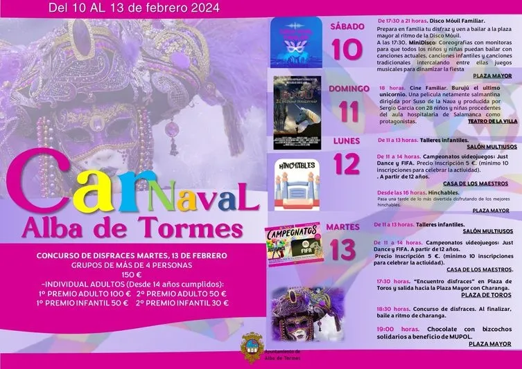 Foto 5 - M&uacute;sica, talleres, cine y actividades para celebrar los Carnavales&nbsp;